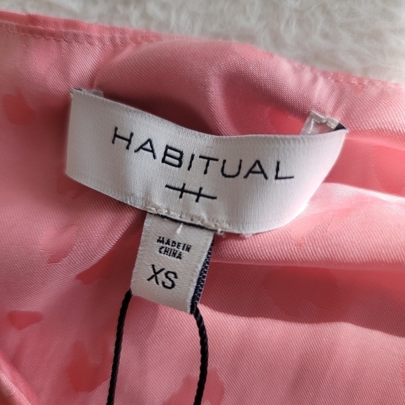 QNWT  Nordstrom Habitual Printed Camisole Top in Peach Size Small - Picture 14 of 15